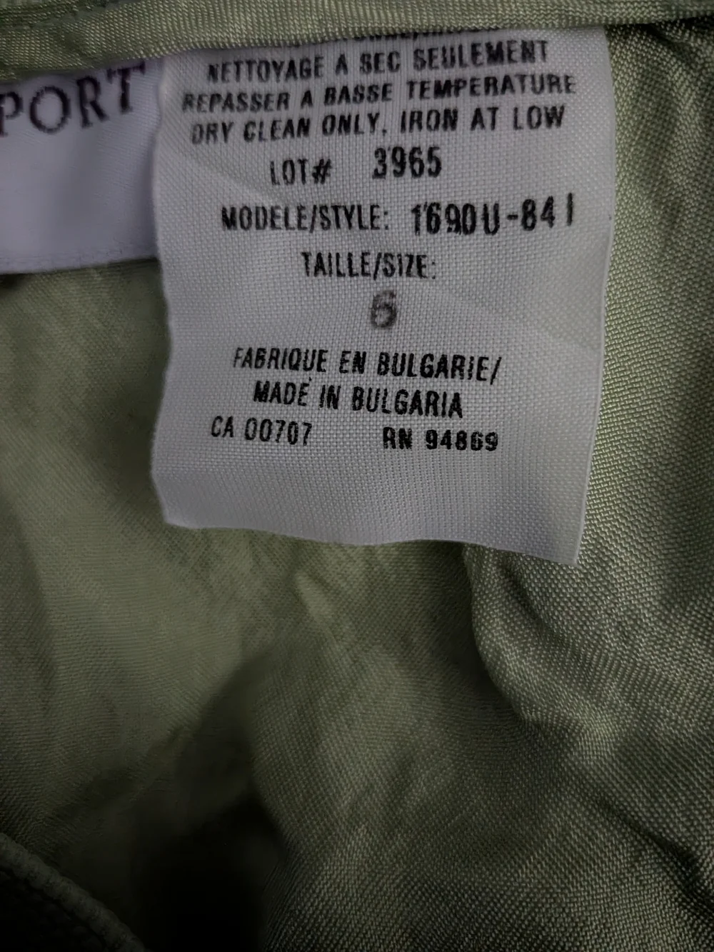 Women's Lime Green Mini Skirt - Clean A-Line Style - Picture 5 of 7